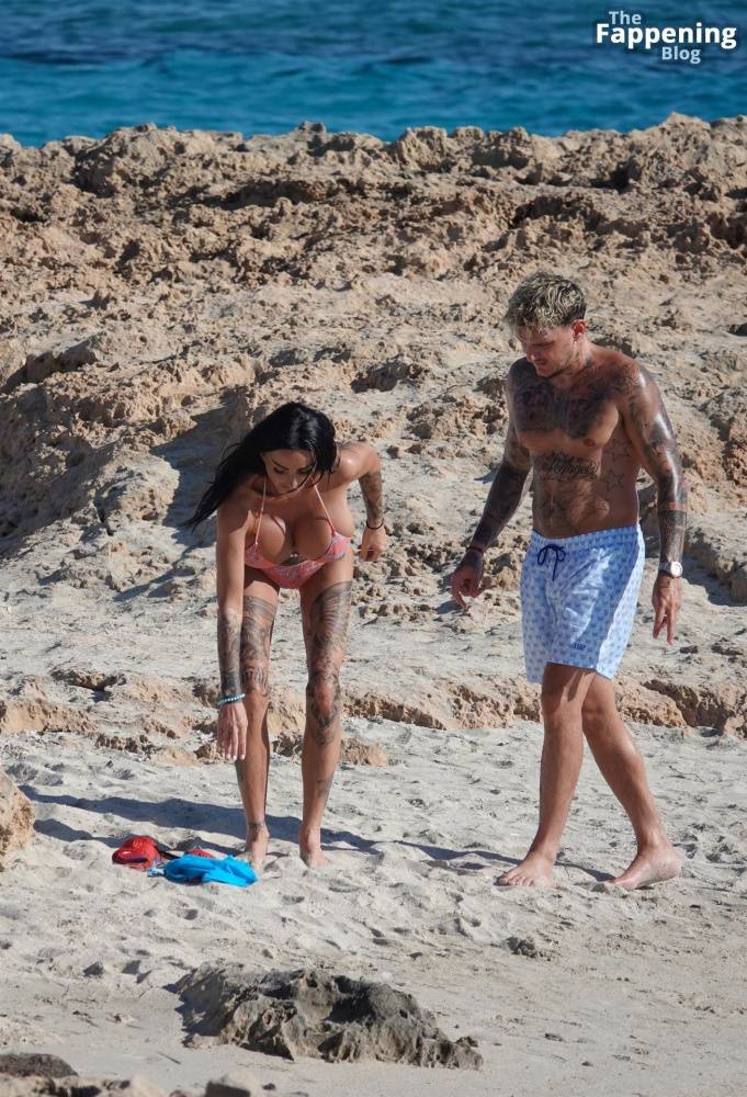 Katie Price Packs on the PDA During a Romantic Walk with JJ Slater Out in Cyprus (61 Photos) - #11