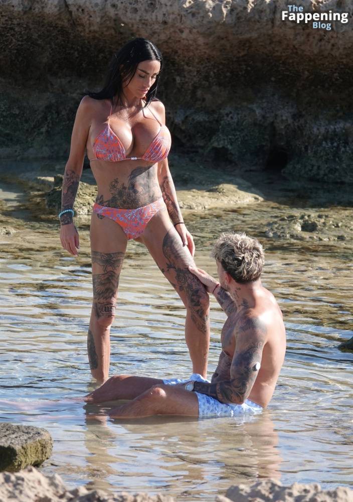 Katie Price Packs on the PDA During a Romantic Walk with JJ Slater Out in Cyprus (61 Photos) - #29