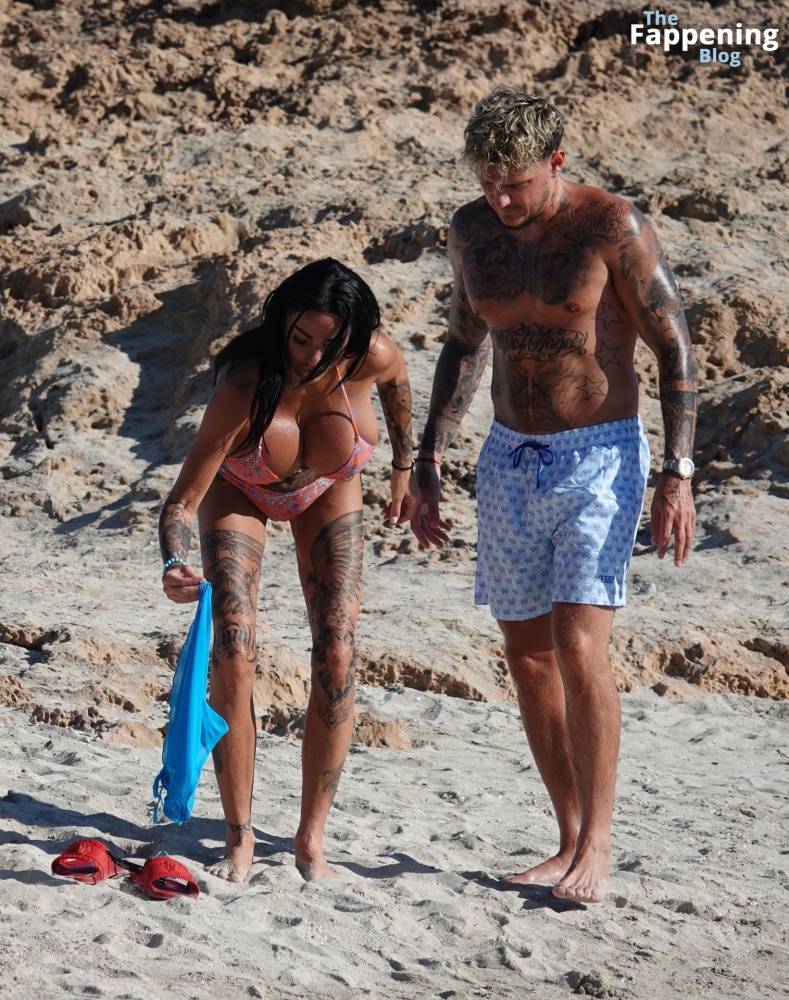 Katie Price Packs on the PDA During a Romantic Walk with JJ Slater Out in Cyprus (61 Photos) - #10