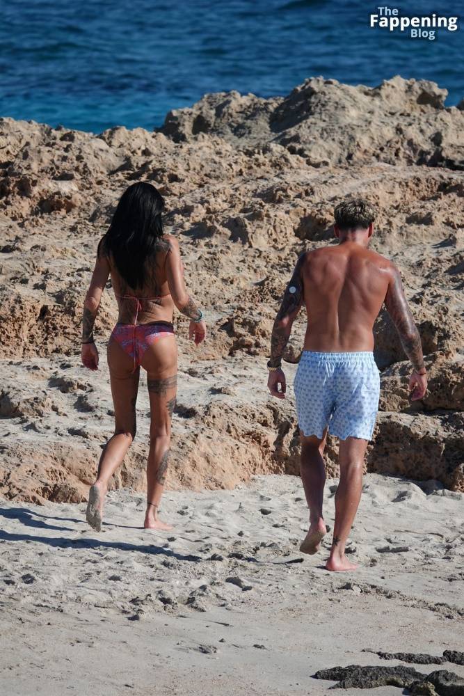 Katie Price Packs on the PDA During a Romantic Walk with JJ Slater Out in Cyprus (61 Photos) - #20