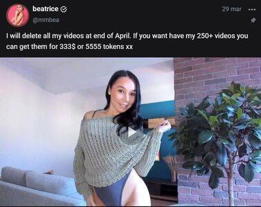 Beabeatrice / Squirtbetty / beabeatriceof Nude Leaks - #7