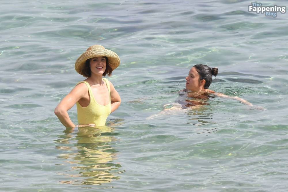 Gemma Arterton Shows Off Her Toned Physique in a Yellow Swimsuit (39 Photos) - #17