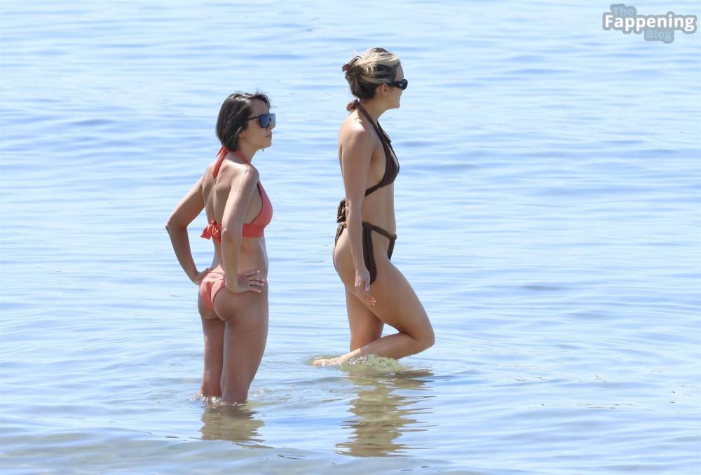 Janette Manrara & Ashley Roberts Laugh and Joke on the Beach in Marbella (74 Photos) - #12