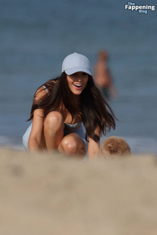 Olivia Culpo & Christian McCaffrey Spark Joyful Vibes on Rhode Island Beach (46 Photos) - #9