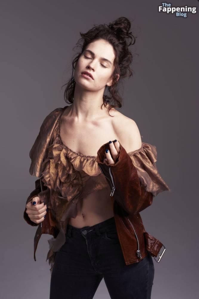 Lily James Nude & Sexy – Glamour Magazine (45 Outtake Photos) - #18