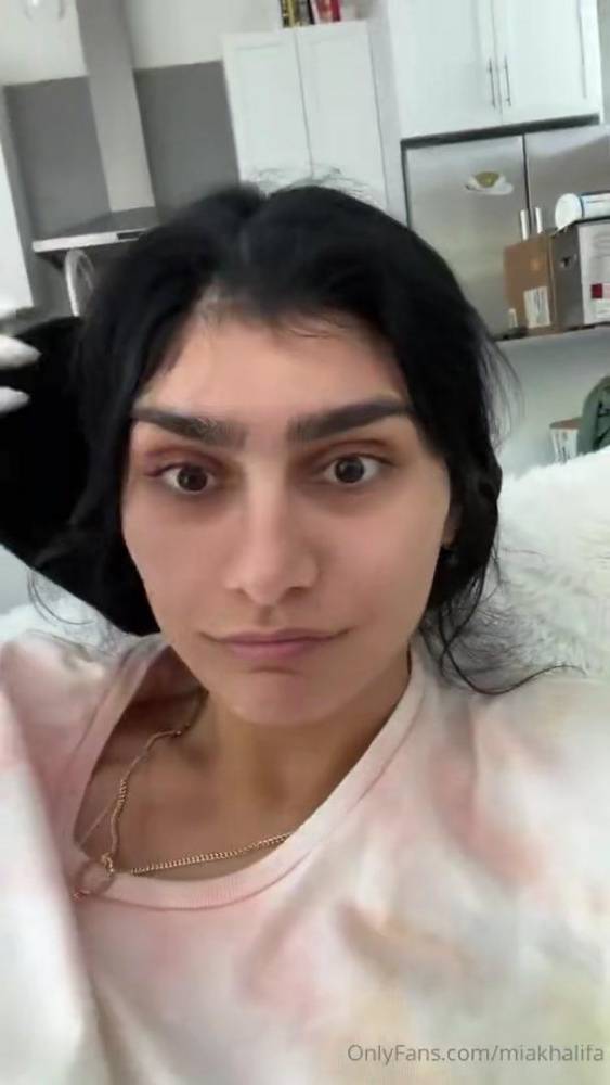 Mia Khalifa Nude Bathroom OnlyFans Livestream Leaked - #6