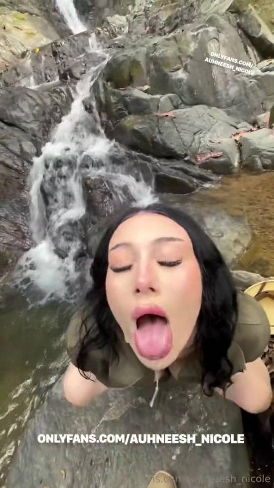 Auhneesh Nicole Outdoor Sex Cumshot OnlyFans Video Leaked - #3