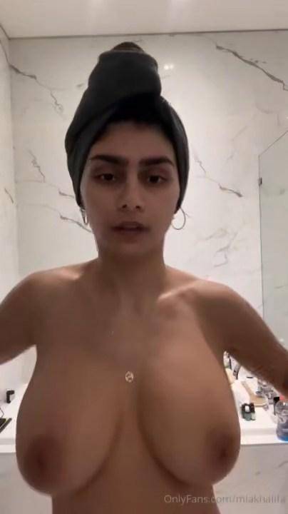 Mia Khalifa Nude Lingerie Try-On OnlyFans Video Leaked - #18