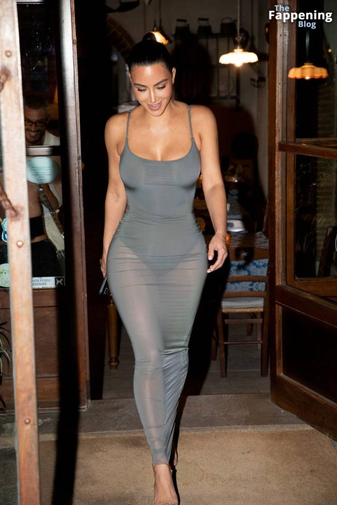 Kim Kardashian Shows Off Her Assets in a Sheer Dress (14 Photos) - #12