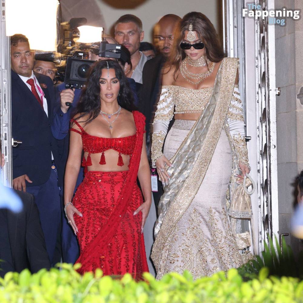 Kim Kardashian Stuns in Red for Anant Ambani’s Wedding (40 Photos) - #28