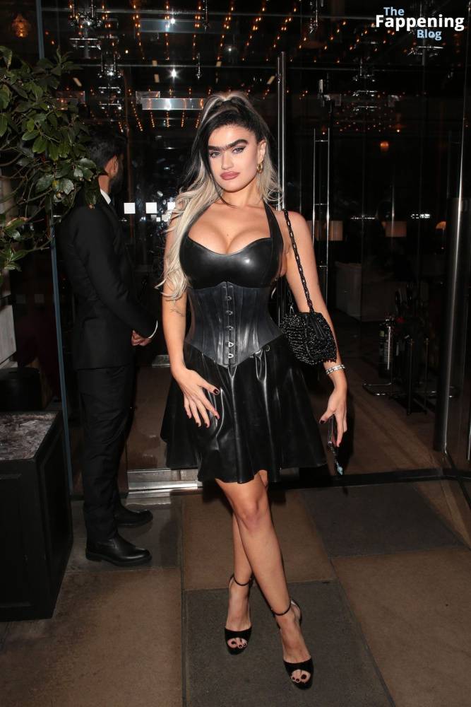 Sophia Hadjipanteli Looks Sexy as She Attends a Party Hosted by The Fashion Awards (9 Photos) - #7