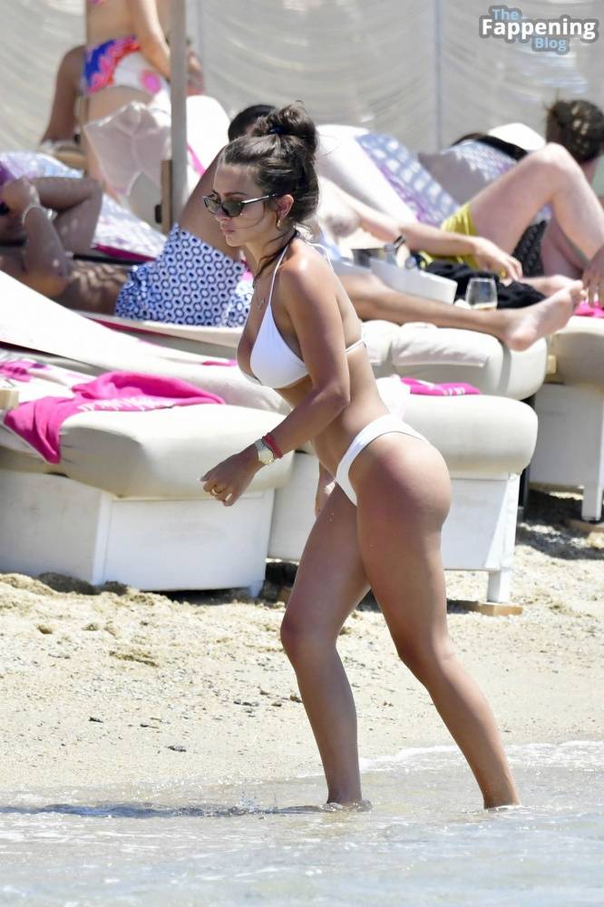 Kady McDermott Looks Sexy in a White Bikini in Mykonos (Photos) - #22