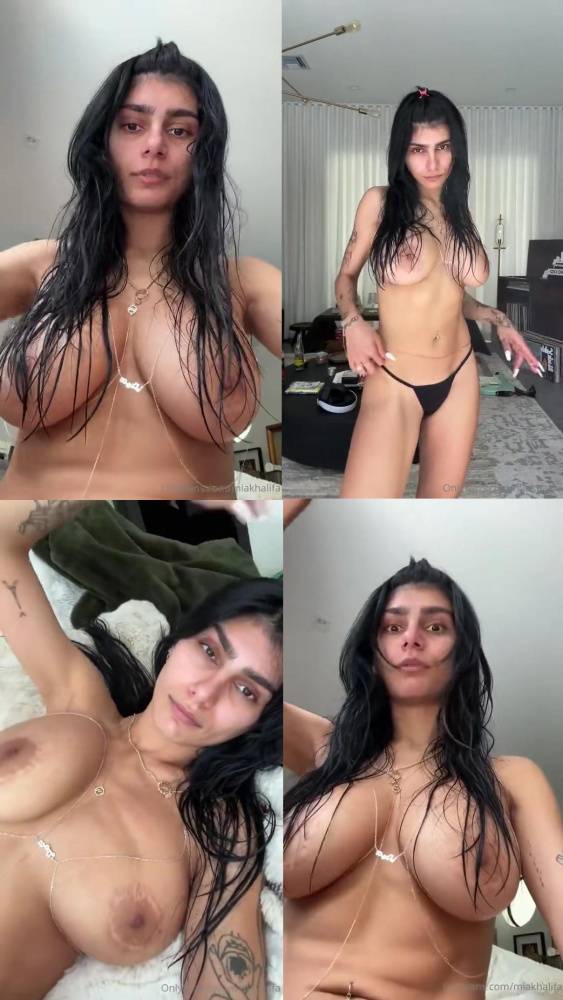 Mia Khalifa Nude Topless Livestream OnlyFans Video Leaked - #1