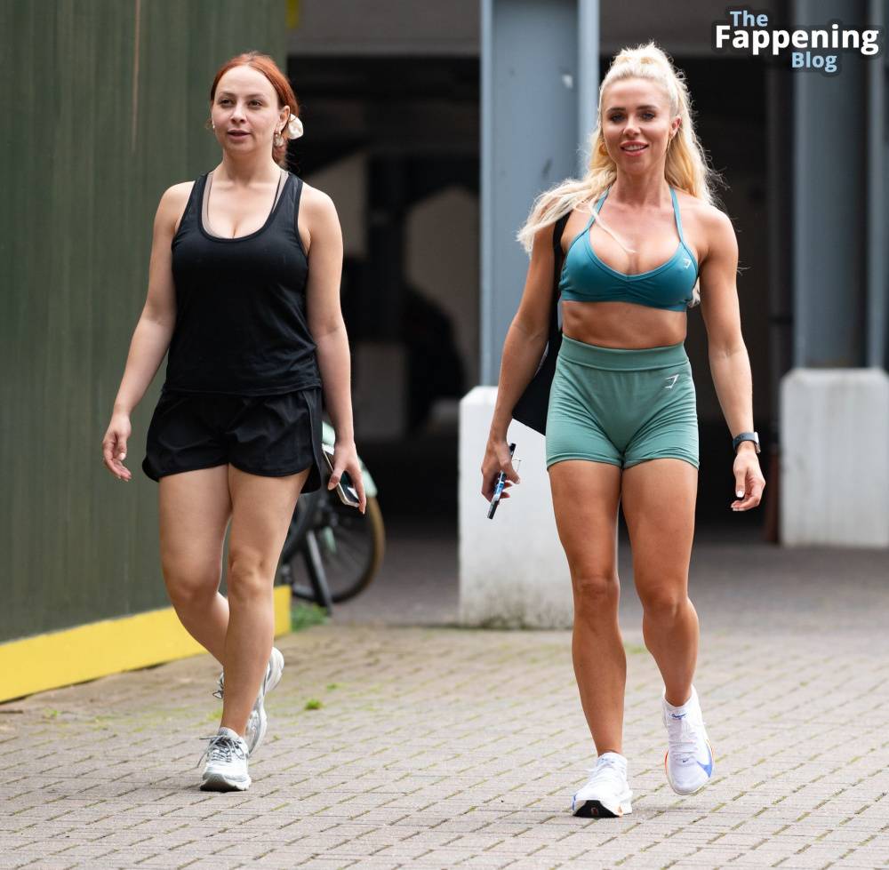 Gabby Allen Flaunts Her Toned Body While Out in Hackney Wick (20 Photos) - #1