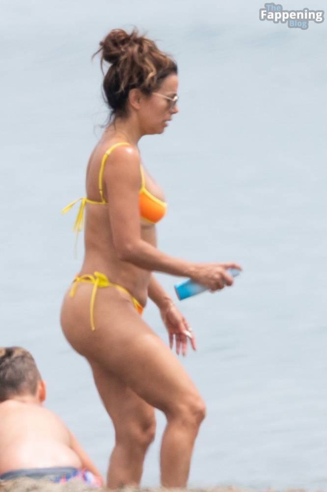 Eva Longoria Displays Her Sexy Booty on the Beach in Marbella (28 Photos) - #7