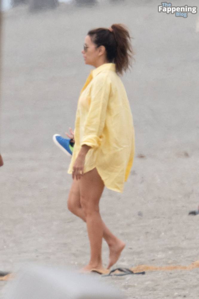 Eva Longoria Displays Her Sexy Booty on the Beach in Marbella (28 Photos) - #1