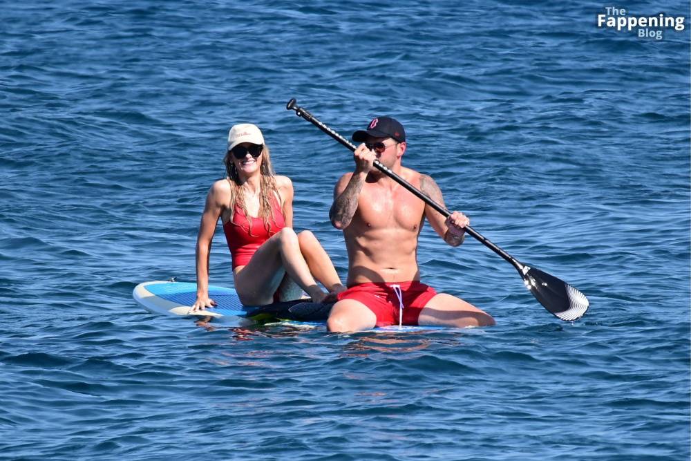 Katie McGlynn Stuns in a Red Bikini as She Hits the Beach in Greece with Ricky Raymen (32 Photos) - #25