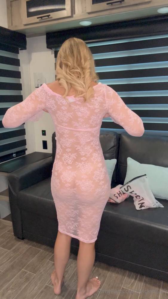 Vicky Stark Nude Sheer Dress Try On Onlyfans Video Leaked - #10