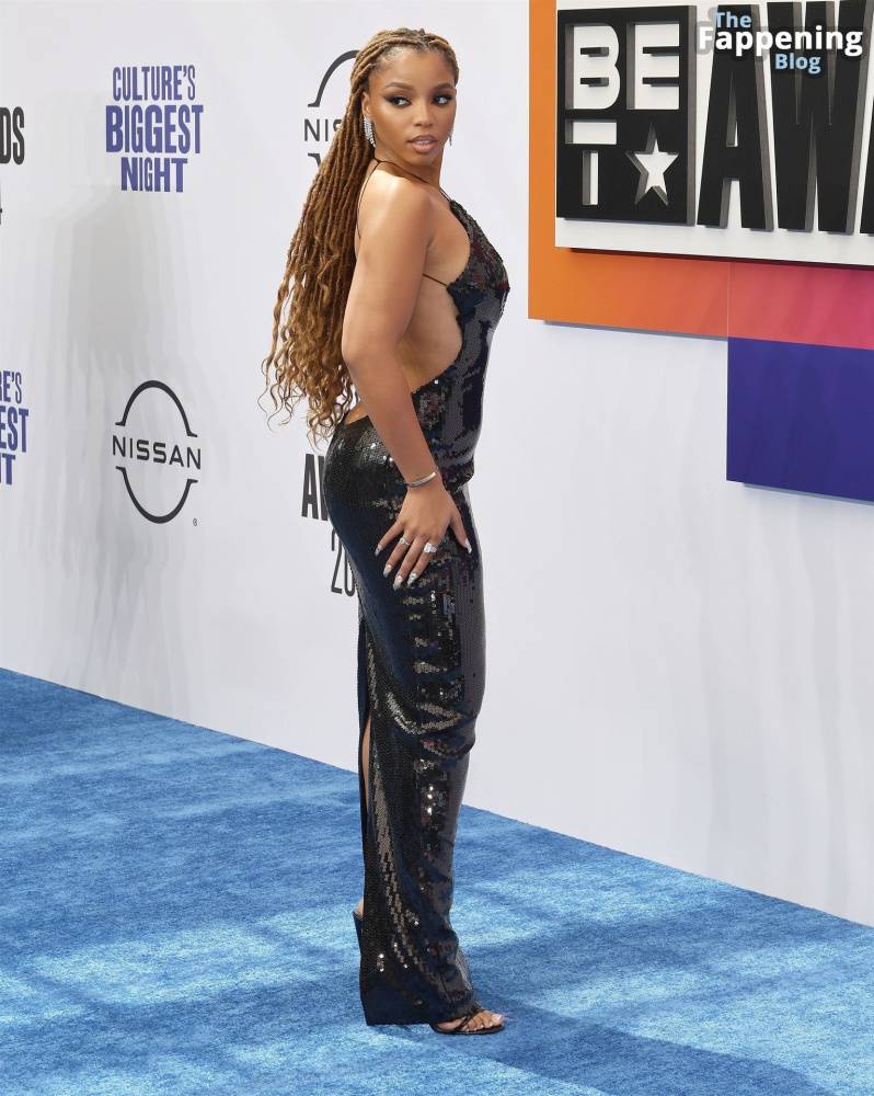 Chloe Bailey Shows Off Her Big Boobs at the BET Awards 2024 (49 Photos) - #10