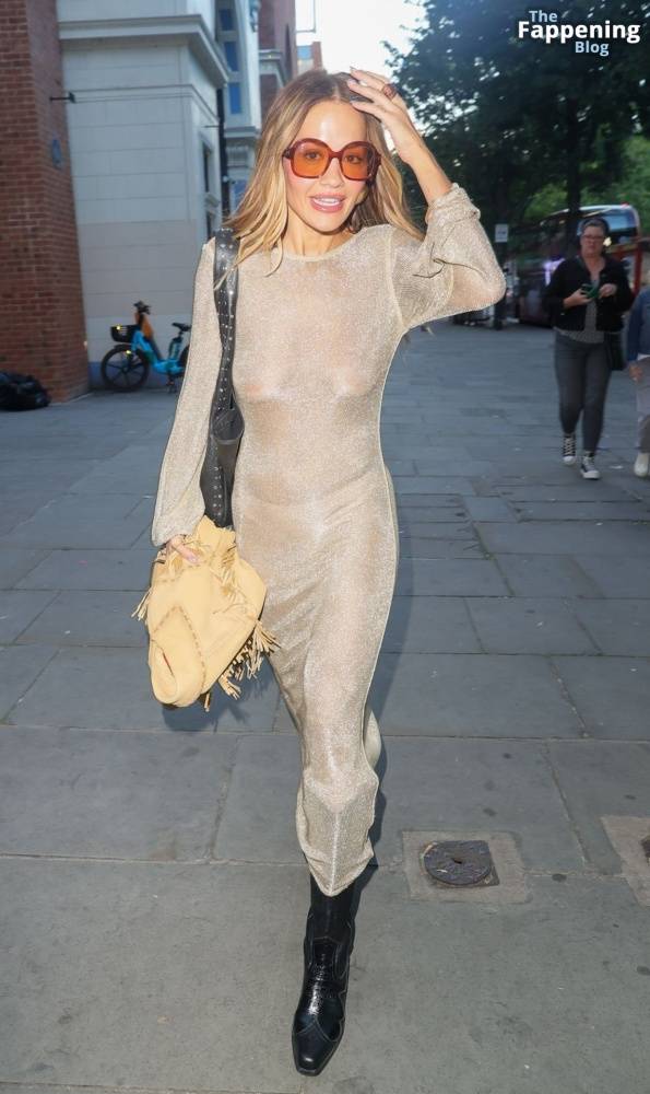 Rita Ora Displays Her Tits in London (20 Photos) - #1