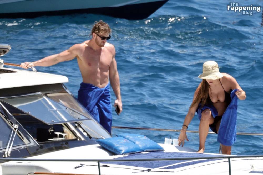 Nina Agdal & Logan Paul Celebrate July the 4th Independence Day in Capri (45 Photos) - #29