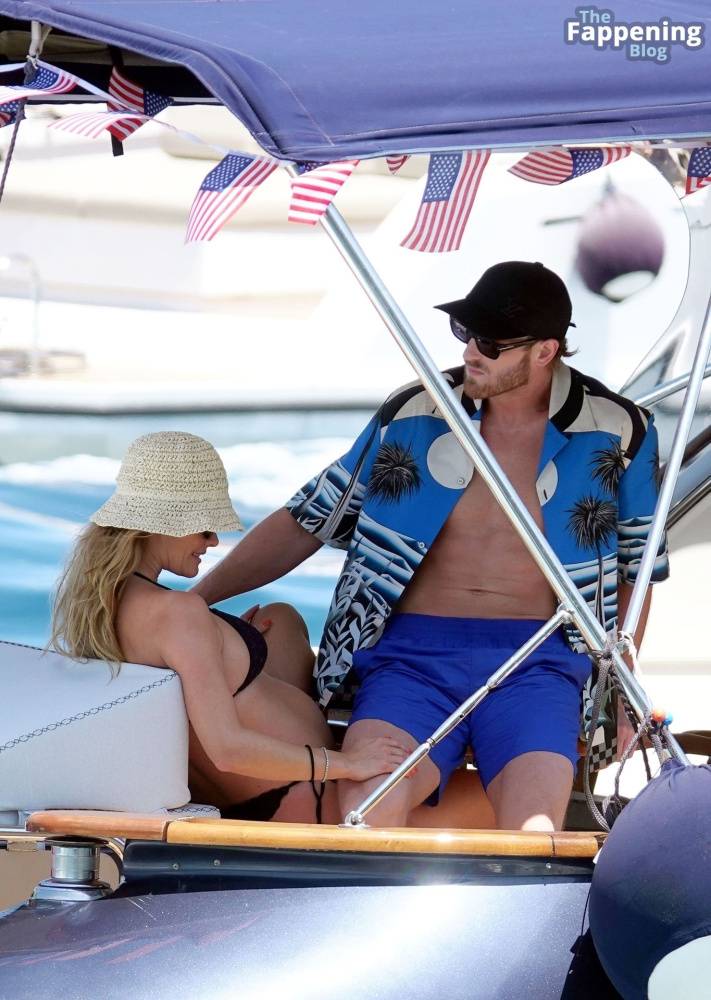 Nina Agdal & Logan Paul Celebrate July the 4th Independence Day in Capri (45 Photos) - #6