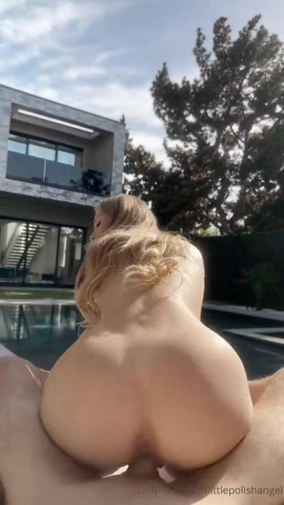 LittlePolishAngel Nude Poolside Sex OnlyFans Video Leaked - #5