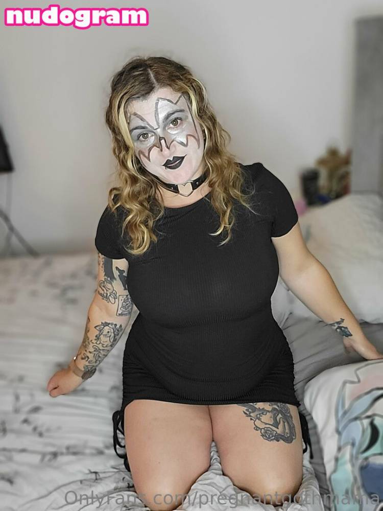 Pregnant Goth Mama / pregnantgothmama Nude Leaks OnlyFans - TheFap - #17