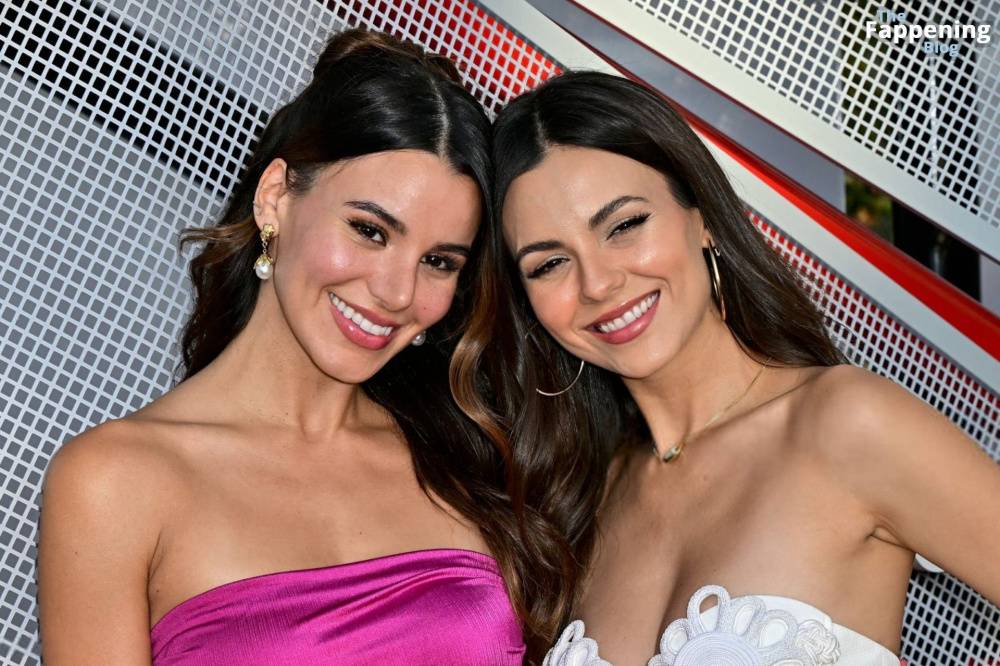 Victoria Justice Looks Pretty in a White Dress at the Intuit Dome Opening Night (29 Photos) - #2