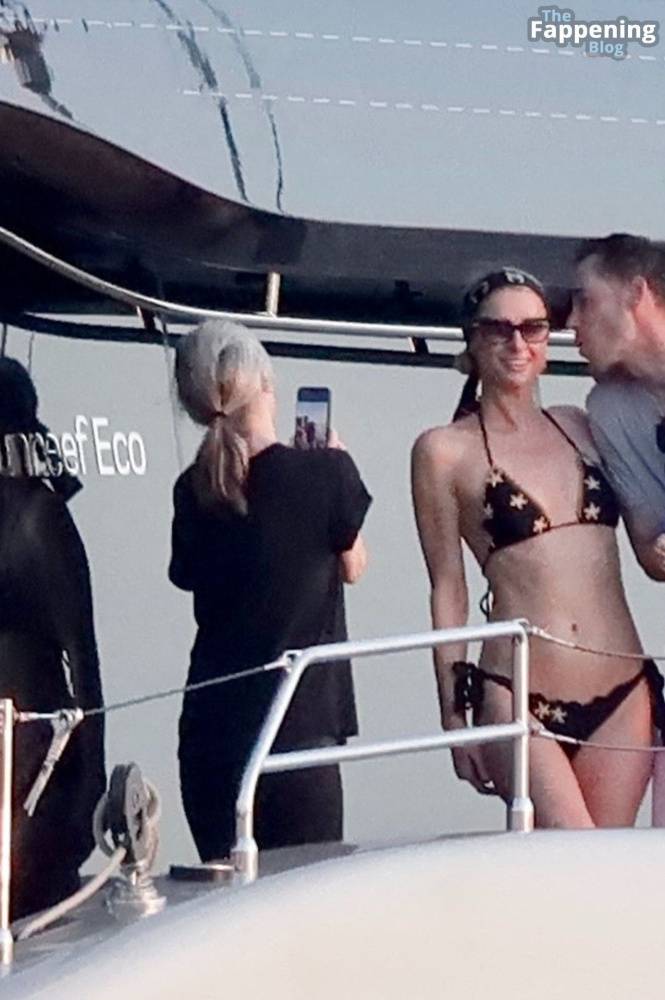 Paris Hilton Enjoys a Summer Break on a Luxury Yacht in Saint Tropez (53 Photos) - #24