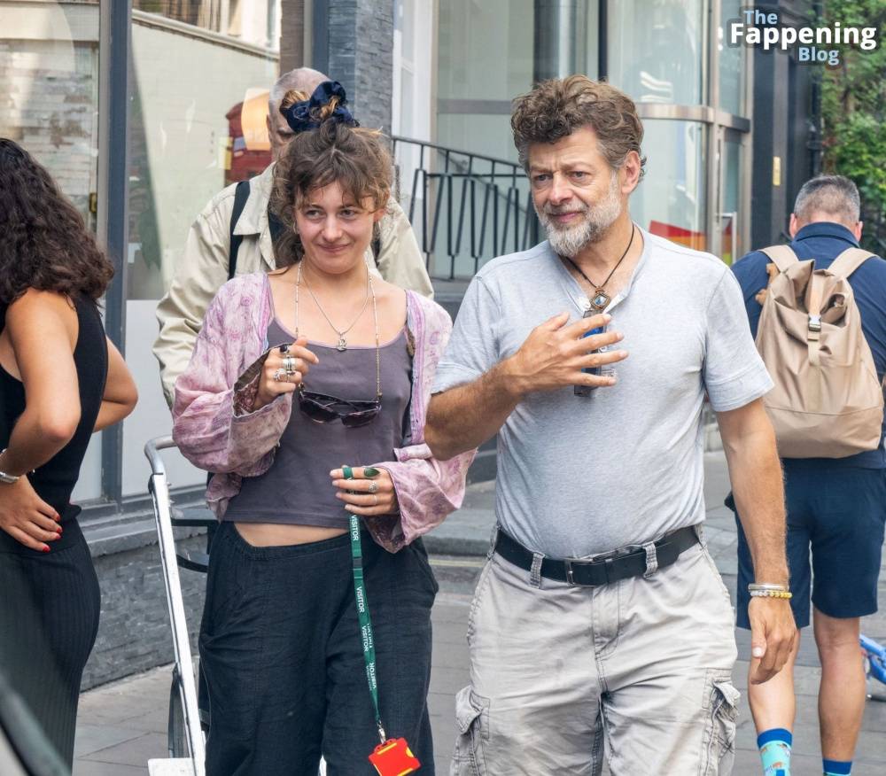 Ruby Ashbourne Serkis Goes Braless with Her Dad in London (24 Photos) - #12