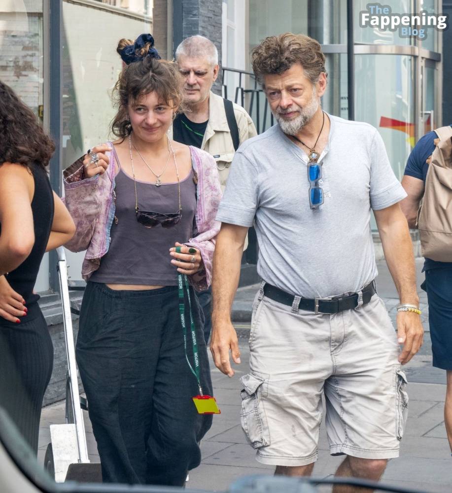 Ruby Ashbourne Serkis Goes Braless with Her Dad in London (24 Photos) - #5