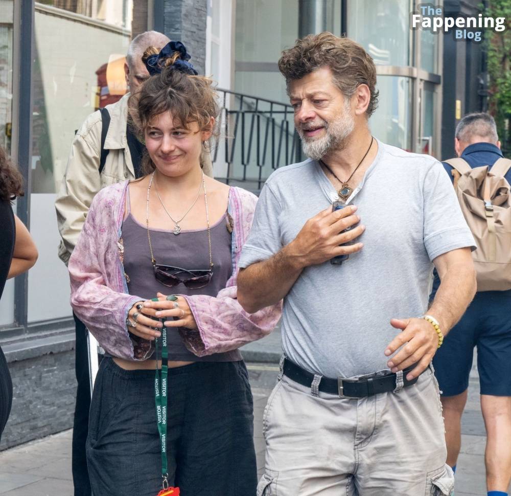 Ruby Ashbourne Serkis Goes Braless with Her Dad in London (24 Photos) - #1