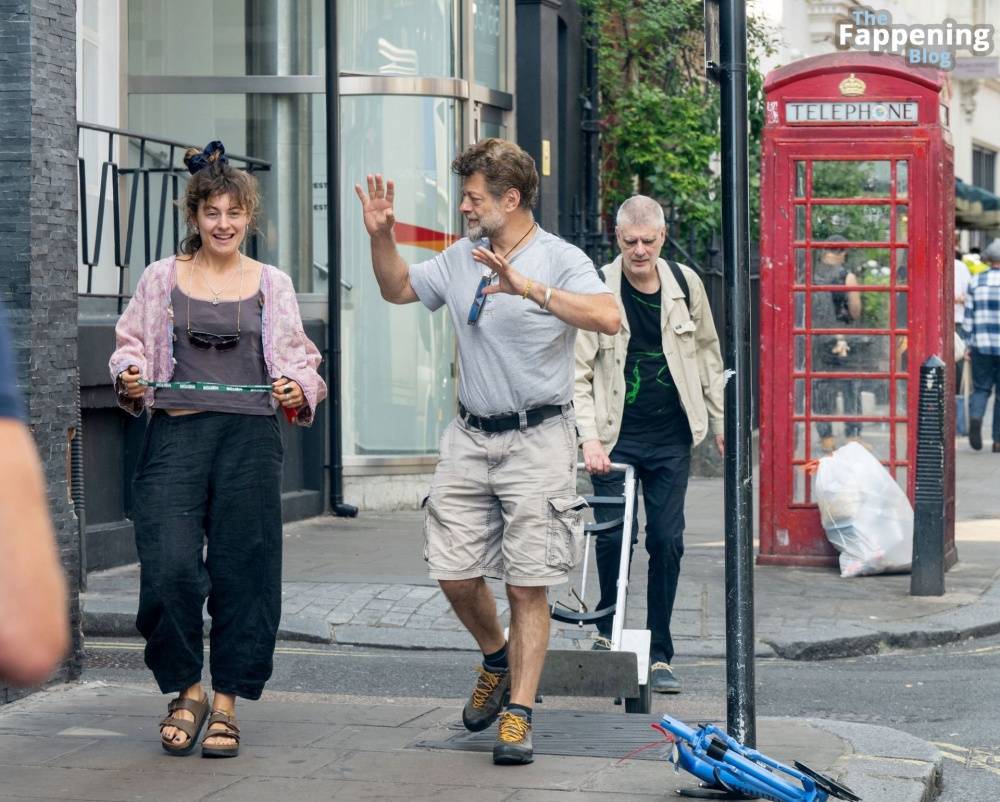 Ruby Ashbourne Serkis Goes Braless with Her Dad in London (24 Photos) - #10