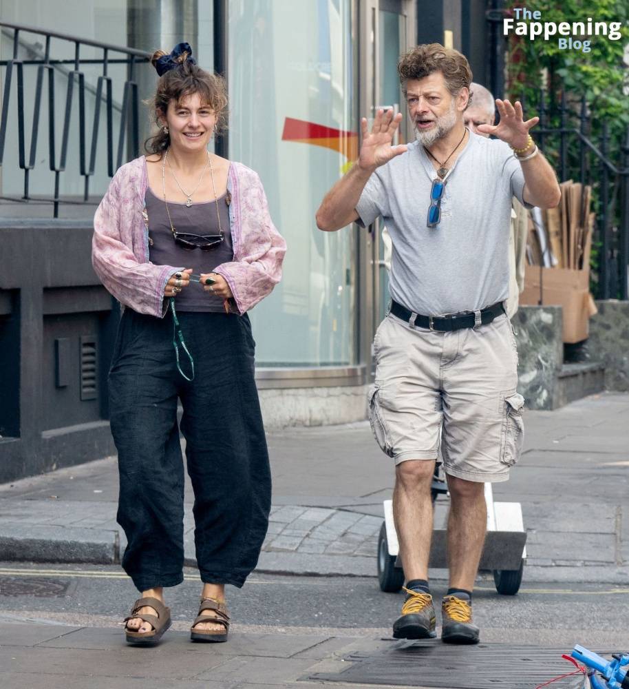 Ruby Ashbourne Serkis Goes Braless with Her Dad in London (24 Photos) - #4