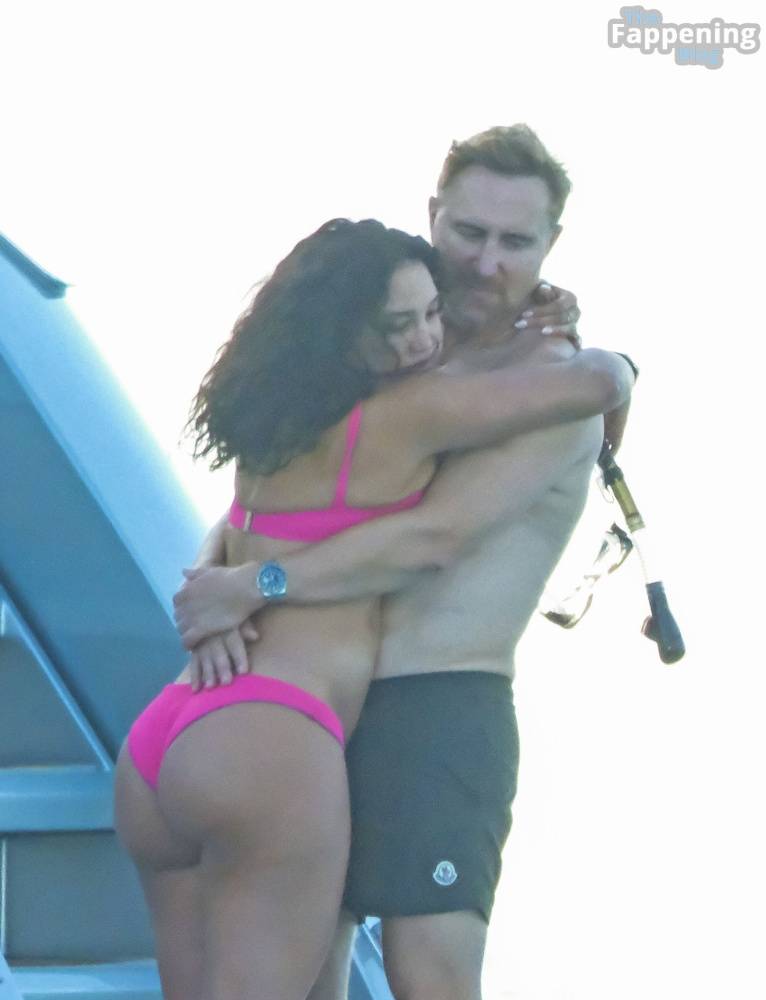 Jessica Ledon & David Guetta Get Up Close and Personal on a Yacht in Ibiza (45 Photos) - #8