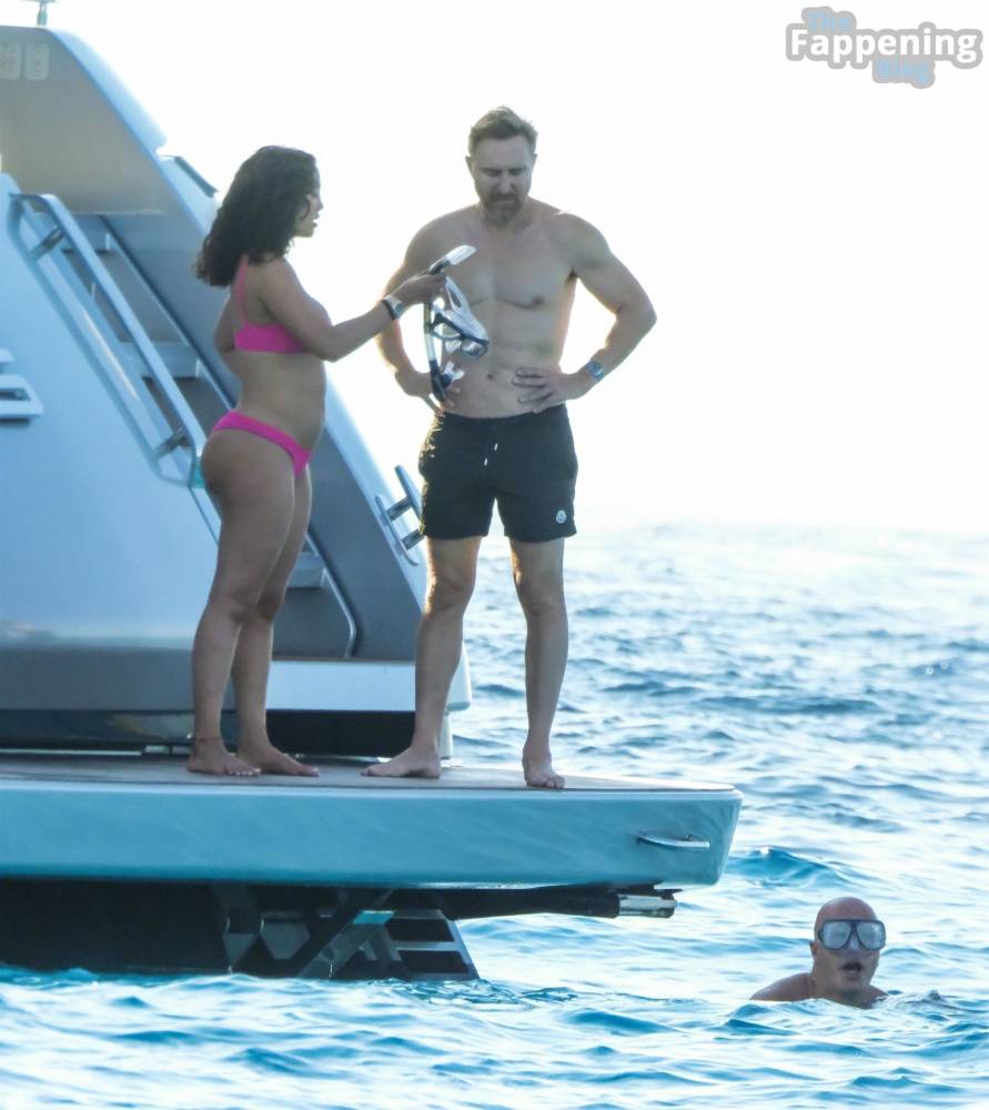 Jessica Ledon & David Guetta Get Up Close and Personal on a Yacht in Ibiza (45 Photos) - #23