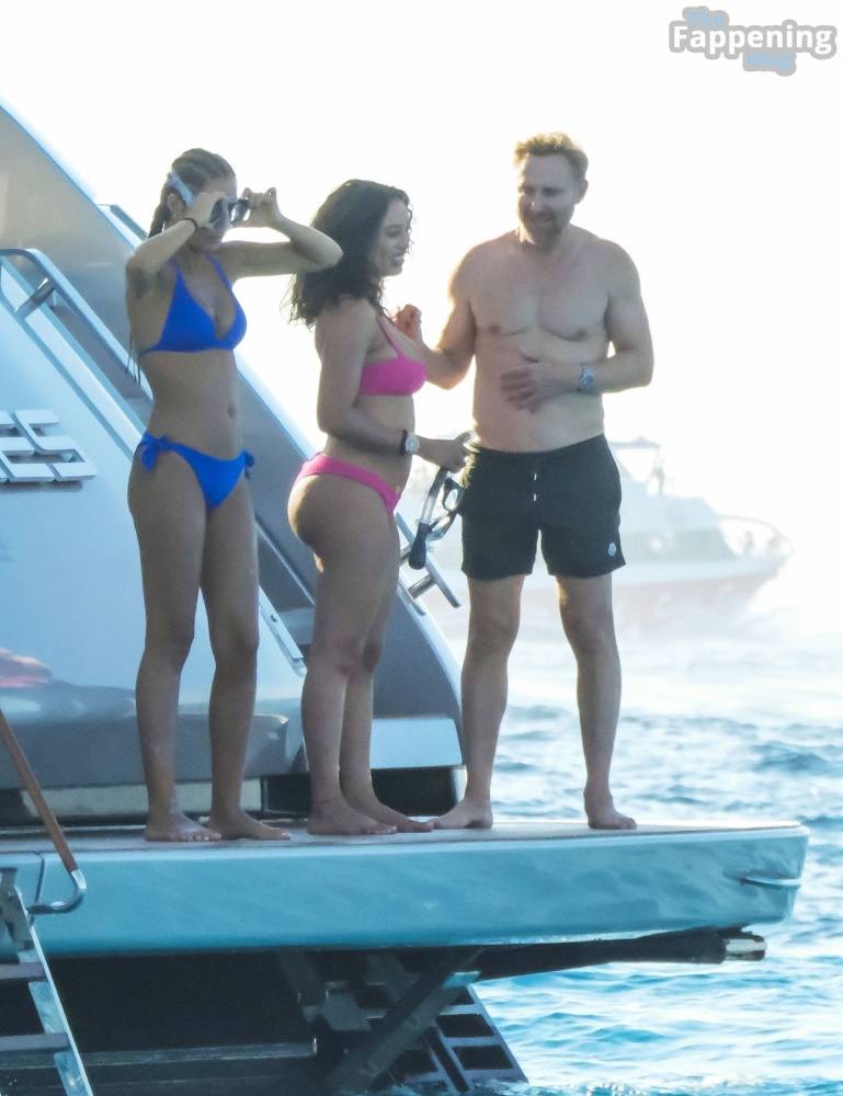 Jessica Ledon & David Guetta Get Up Close and Personal on a Yacht in Ibiza (45 Photos) - #20