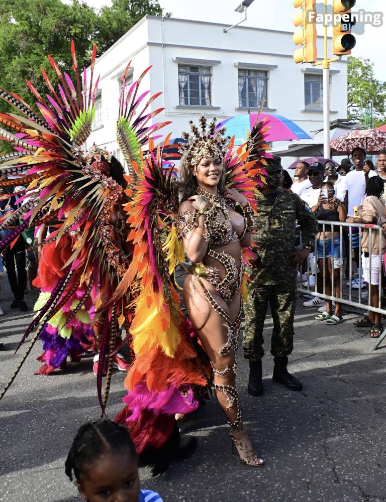 Rihanna Displays Her Curves at the Carnival Festival in Barbados (152 Photos) - #28