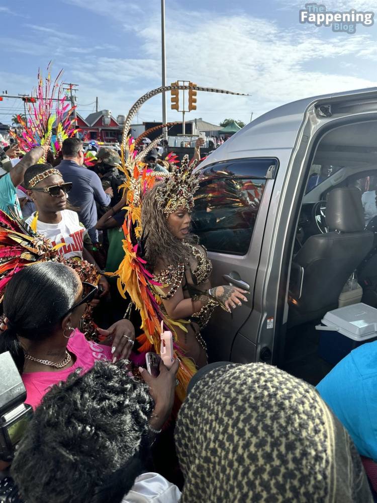 Rihanna Displays Her Curves at the Carnival Festival in Barbados (152 Photos) - #15