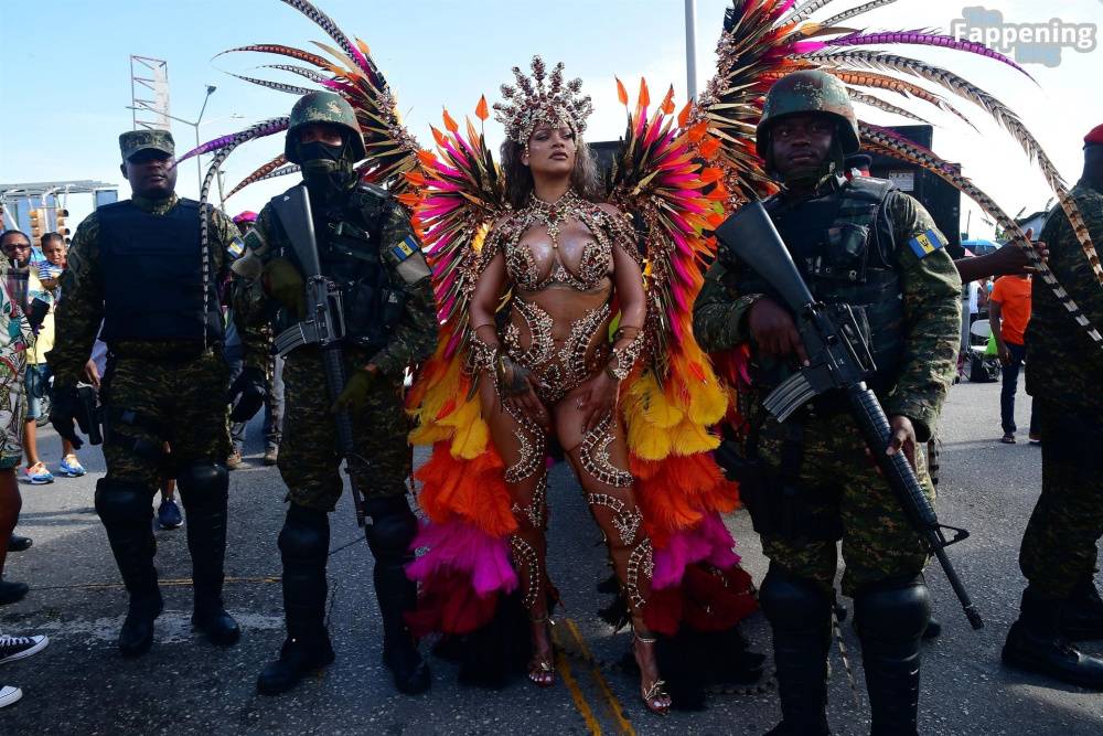 Rihanna Displays Her Curves at the Carnival Festival in Barbados (152 Photos) - #3