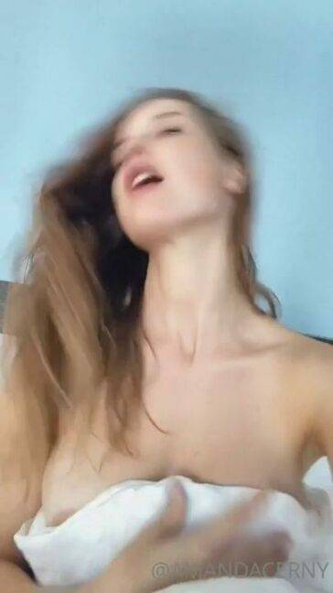 Amanda Cerny Bed Nipple Slip Onlyfans photo Leaked - #main