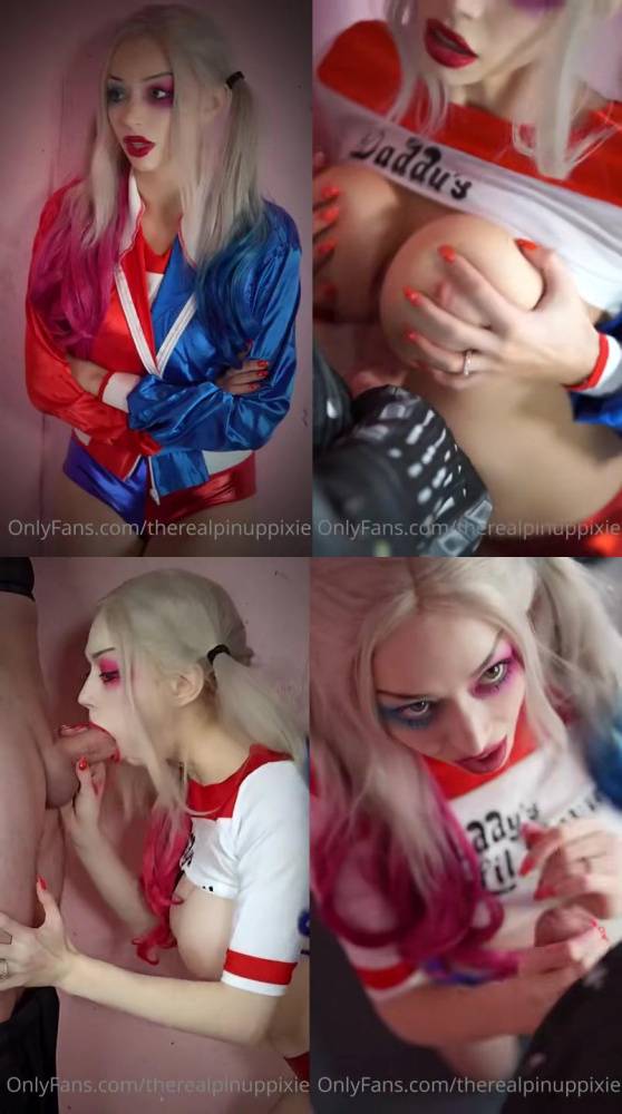 Pinup Pixie Harley Quinn Cosplay OnlyFans Video Leaked - #main