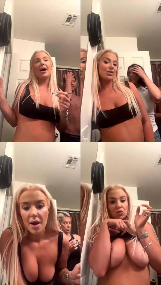 Tana Mongeau Tits Flash Livestream OnlyFans Video Leaked - #main