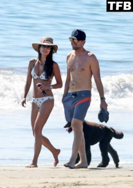 Jordana Brewster & Mason Morfit Hit the Beach in Carpinteria on www.modeladdicts.com