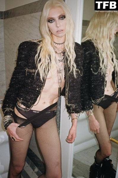 Taylor Momsen Nude & Sexy 13 R13 Lingerie Campaign on modeladdicts.com