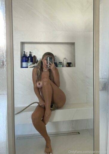 Corinna Kopf Nude Shower Masturbation Onlyfans photo Leaked on modeladdicts.com