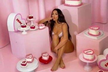 Kim Kardashian Lingerie Skims Photoshoot BTS photo Leaked - Usa on www.modeladdicts.com