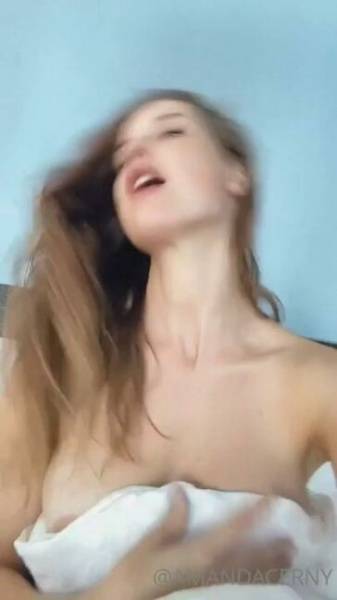 Amanda Cerny Bed Nipple Slip Onlyfans photo Leaked on modeladdicts.com