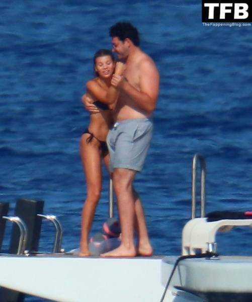 Sofia Richie & Elliot Grainge Pack on the PDA During Their Holiday in the South of France - France on modeladdicts.com